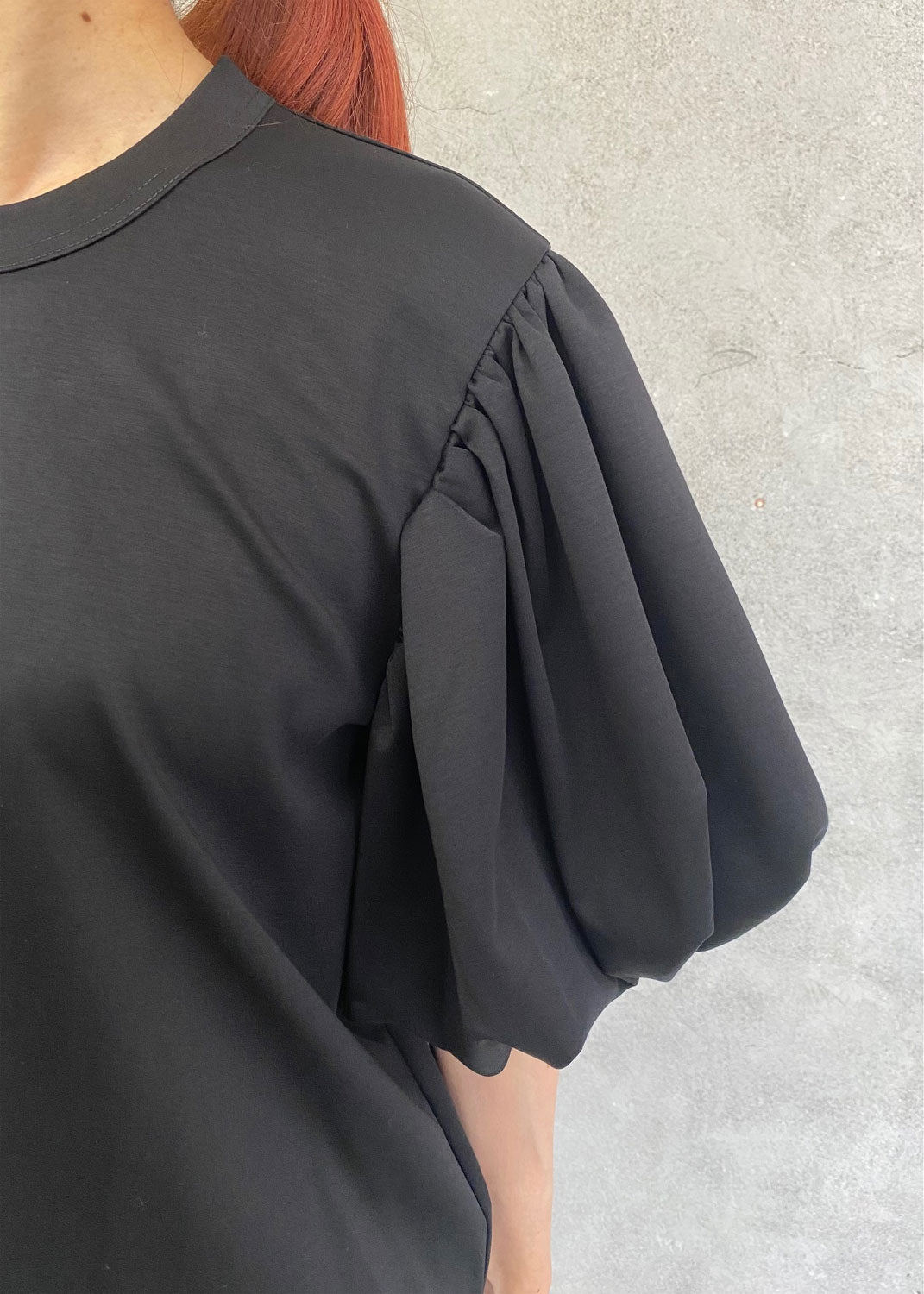 
                  
                    バルーンスリーブTOPS-BLACK-
                  
                