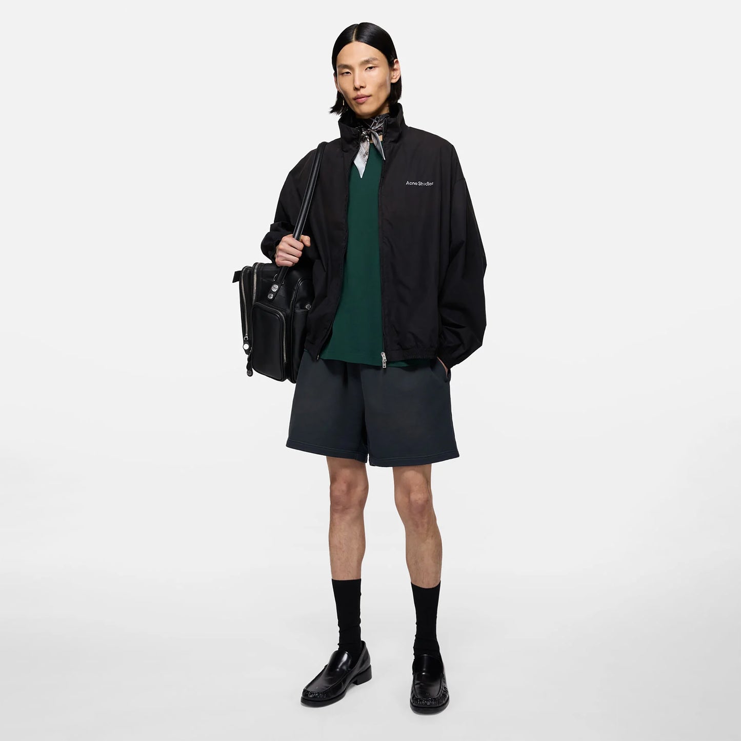 
                  
                    WASHED LOGO JACKET
                  
                