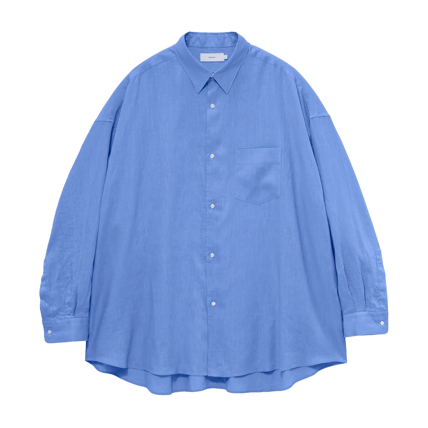 
                  
                    LINEN L/S OVERSIZED REGULAR COLLAR SHIRT
                  
                