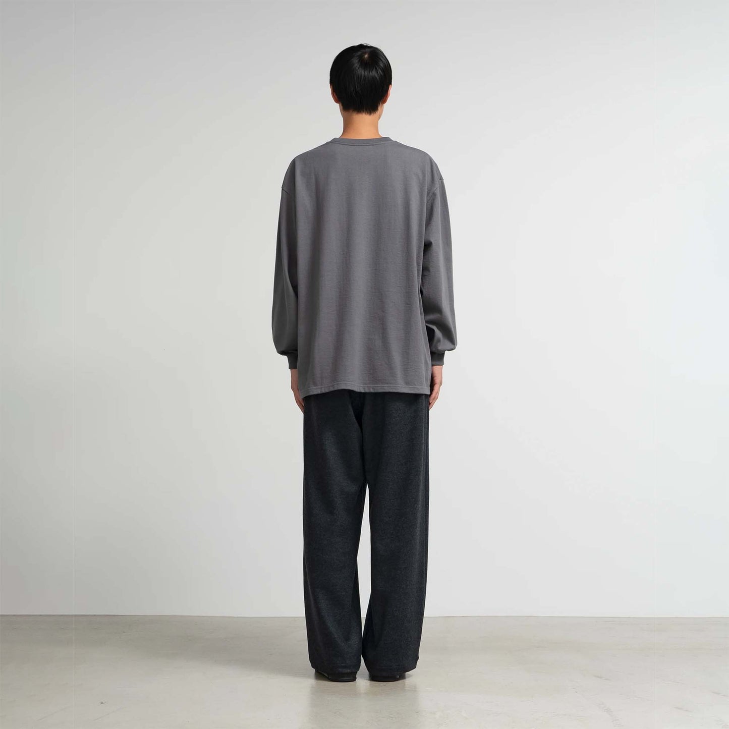 
                  
                    WOOL SMOOTH FLANNEL EASY WIDE PANTS
                  
                
