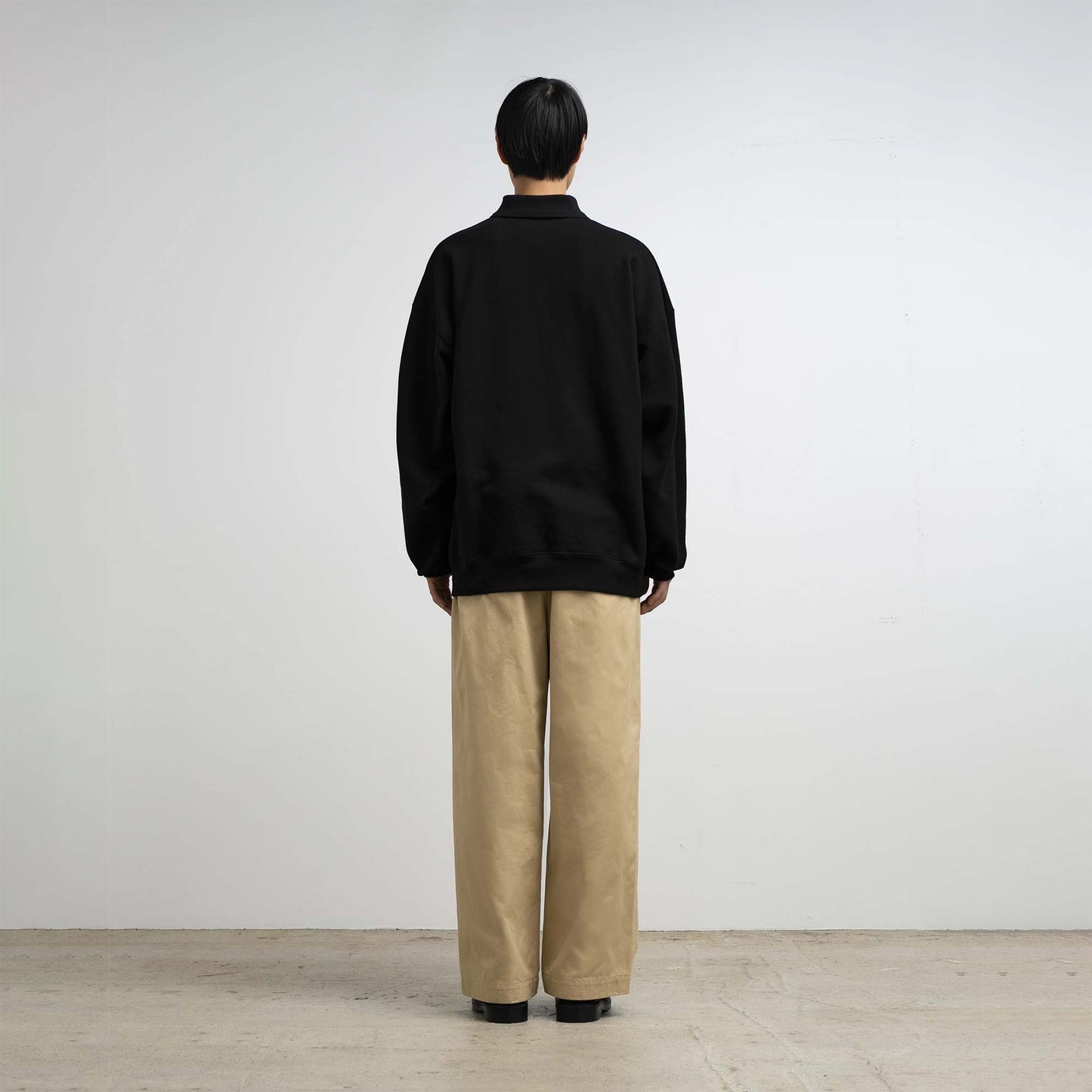 
                  
                    AZUMA TERRY PULLOVER POLO SWEAT
                  
                