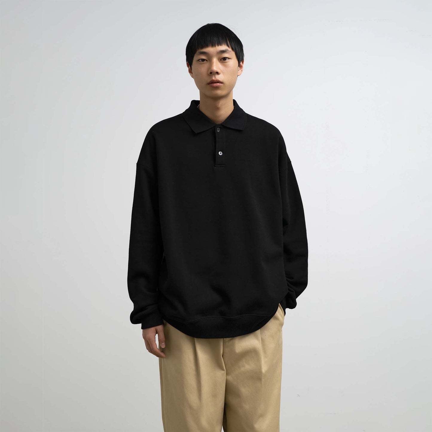 
                  
                    AZUMA TERRY PULLOVER POLO SWEAT
                  
                