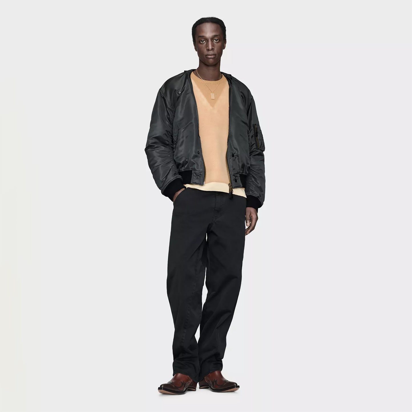 
                  
                    REVERSIBLE BOMBER JACKET
                  
                