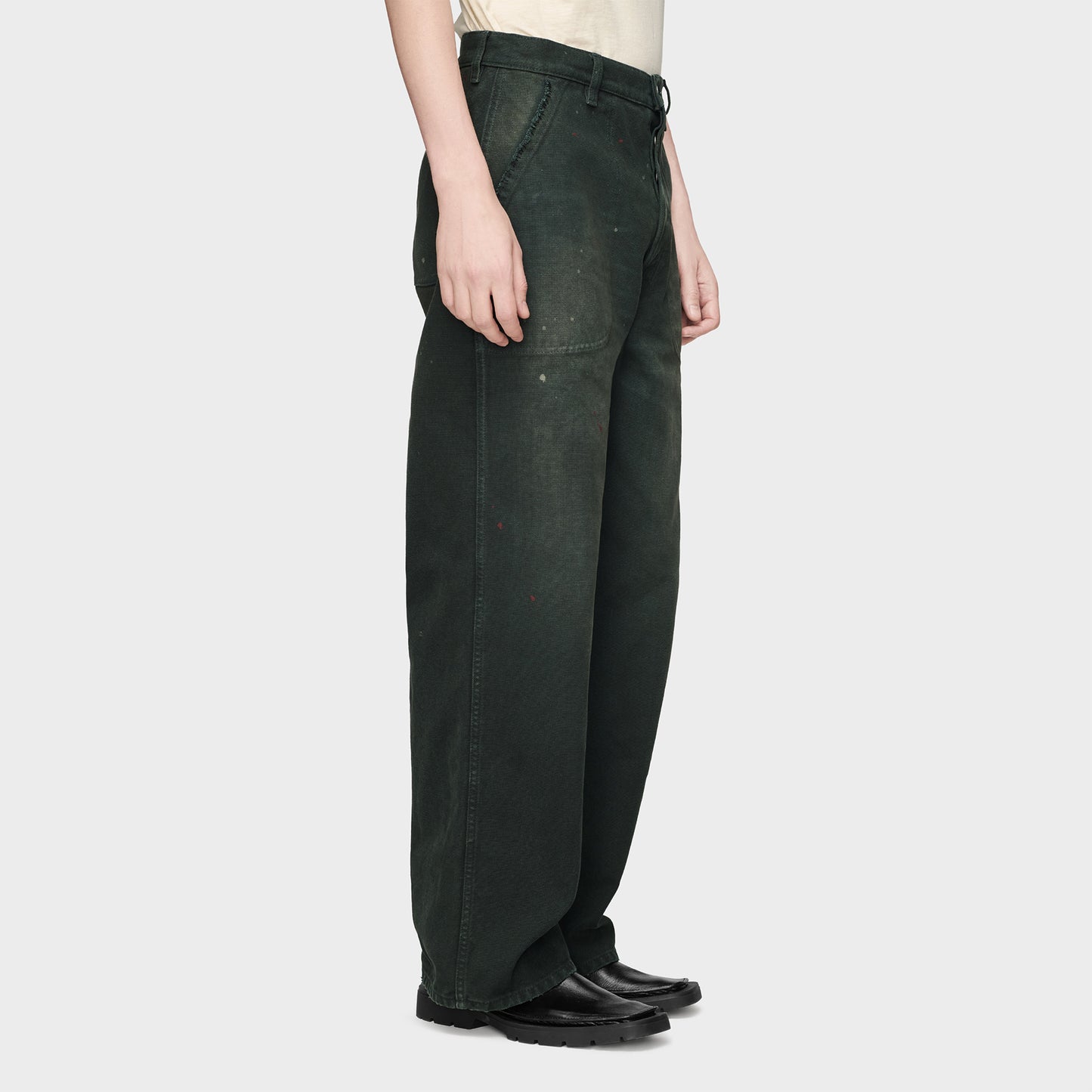 
                  
                    DOUBLE-DYED WORKWEAR TROUSERS
                  
                