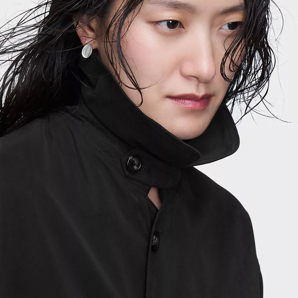 くっく PEACHED TRENCH COAT – OBLIGE