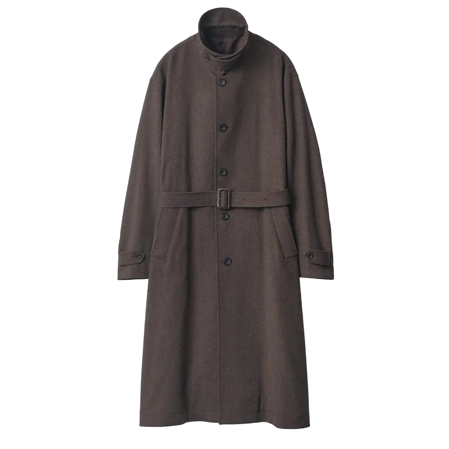 
                  
                    WOOL DOESKIN OVERSIZED INVESTIGATED COAT
                  
                