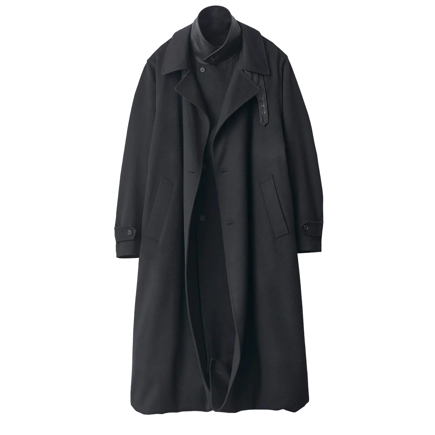 
                  
                    WOOL CASHMERE LAYERED COMBINATION COAT
                  
                