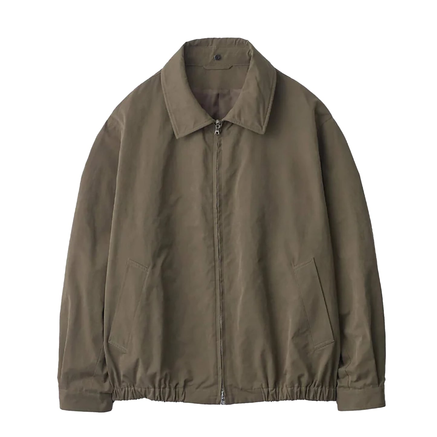 
                  
                    DETATCHABLE COLLAR RESIN-FINISH COTTON JACKET
                  
                