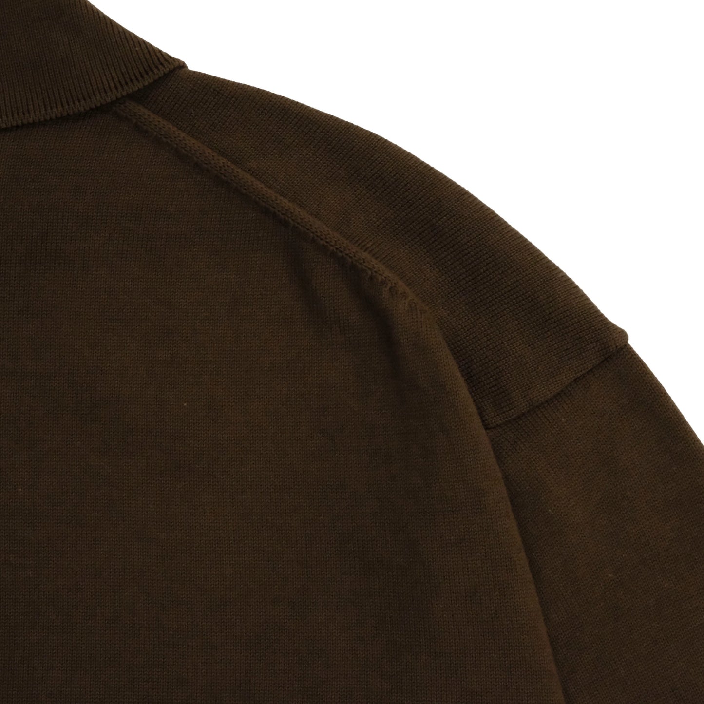 
                  
                    COTTON KNIT POLO COLLAR CARDIGAN
                  
                