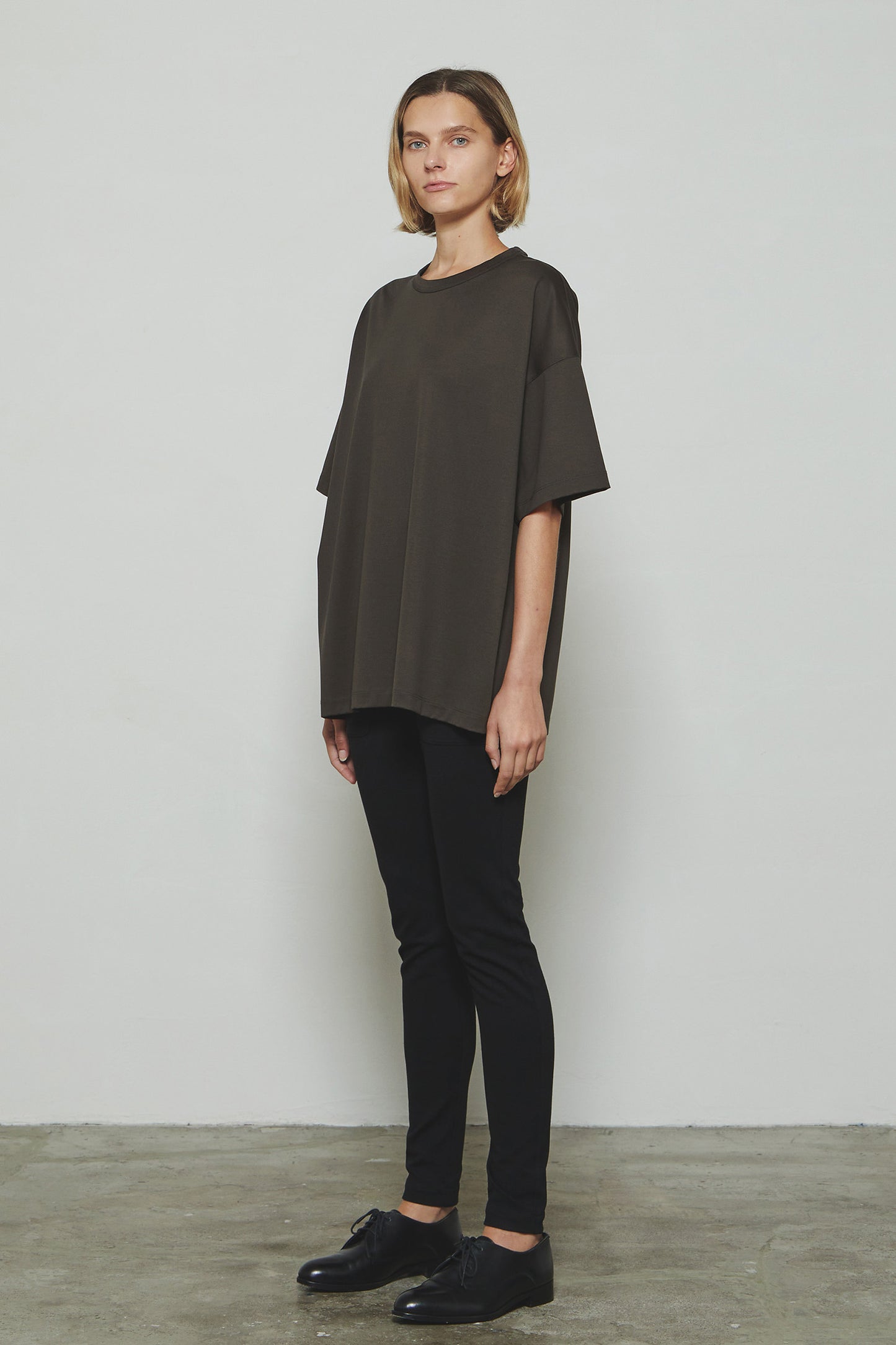 
                  
                    RERACS 60/3 COTTON SCF THE OVER SIZE T-SHIRT-GUNMETAL GRAY-
                  
                