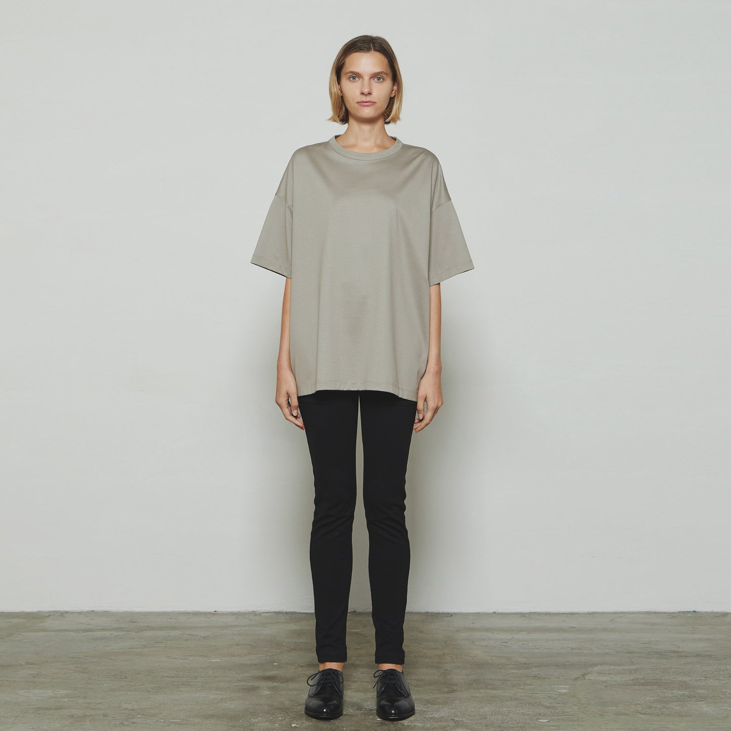 
                  
                    RERACS 60/3 COTTON SCF THE OVER SIZE T-SHIRT-GUNMETAL GRAY-
                  
                