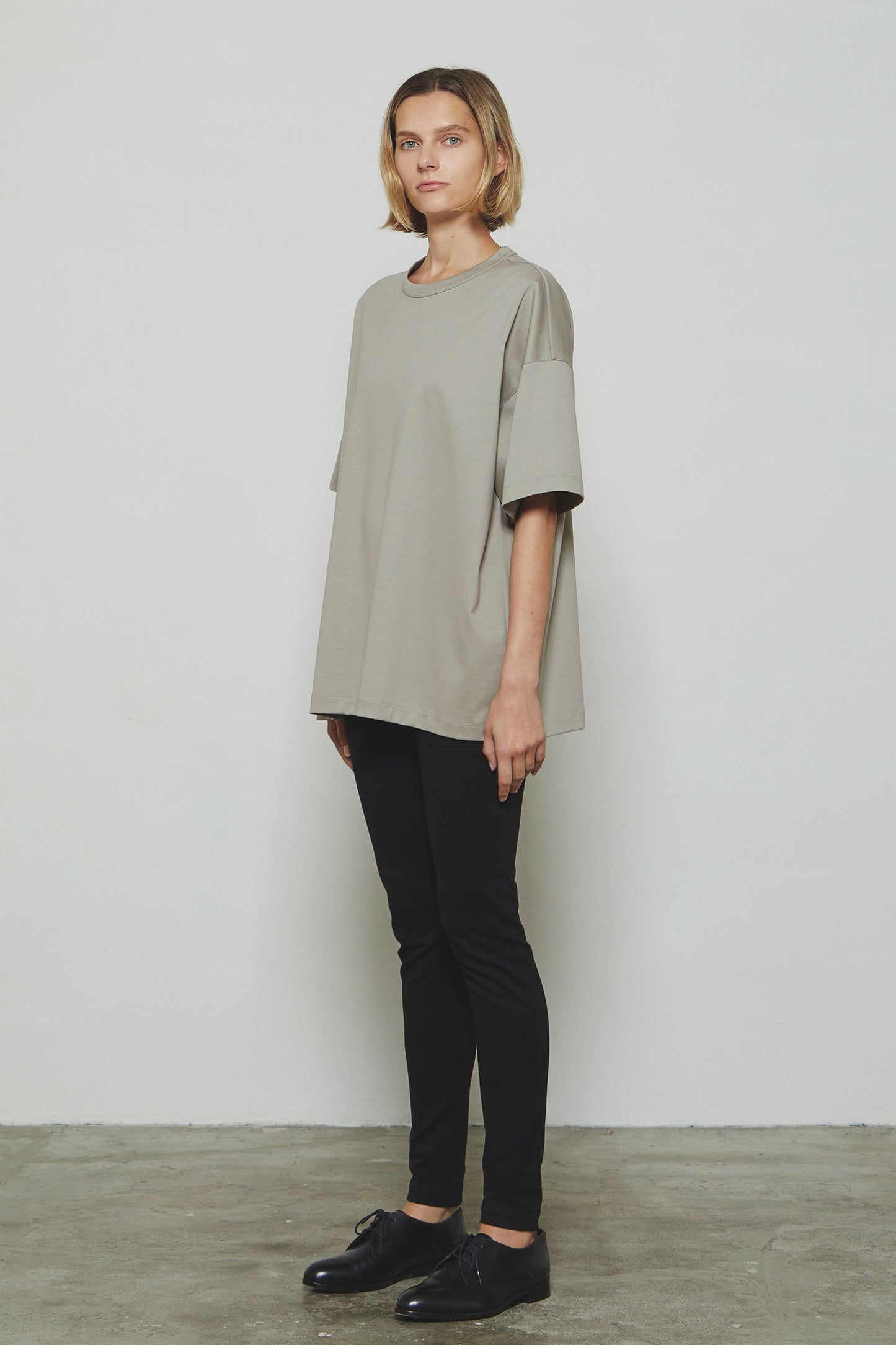 
                  
                    RERACS 60/3 COTTON SCF THE OVER SIZE T-SHIRT-GUNMETAL GRAY-
                  
                
