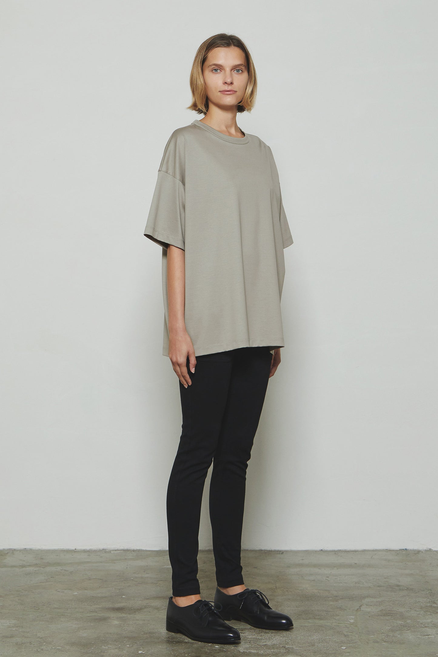 
                  
                    RERACS 60/3 COTTON SCF THE OVER SIZE T-SHIRT-GUNMETAL GRAY-
                  
                