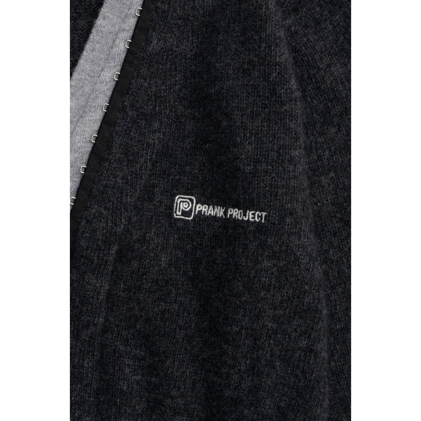 
                  
                    V-Neck Layered CardiganC.GREY-
                  
                
