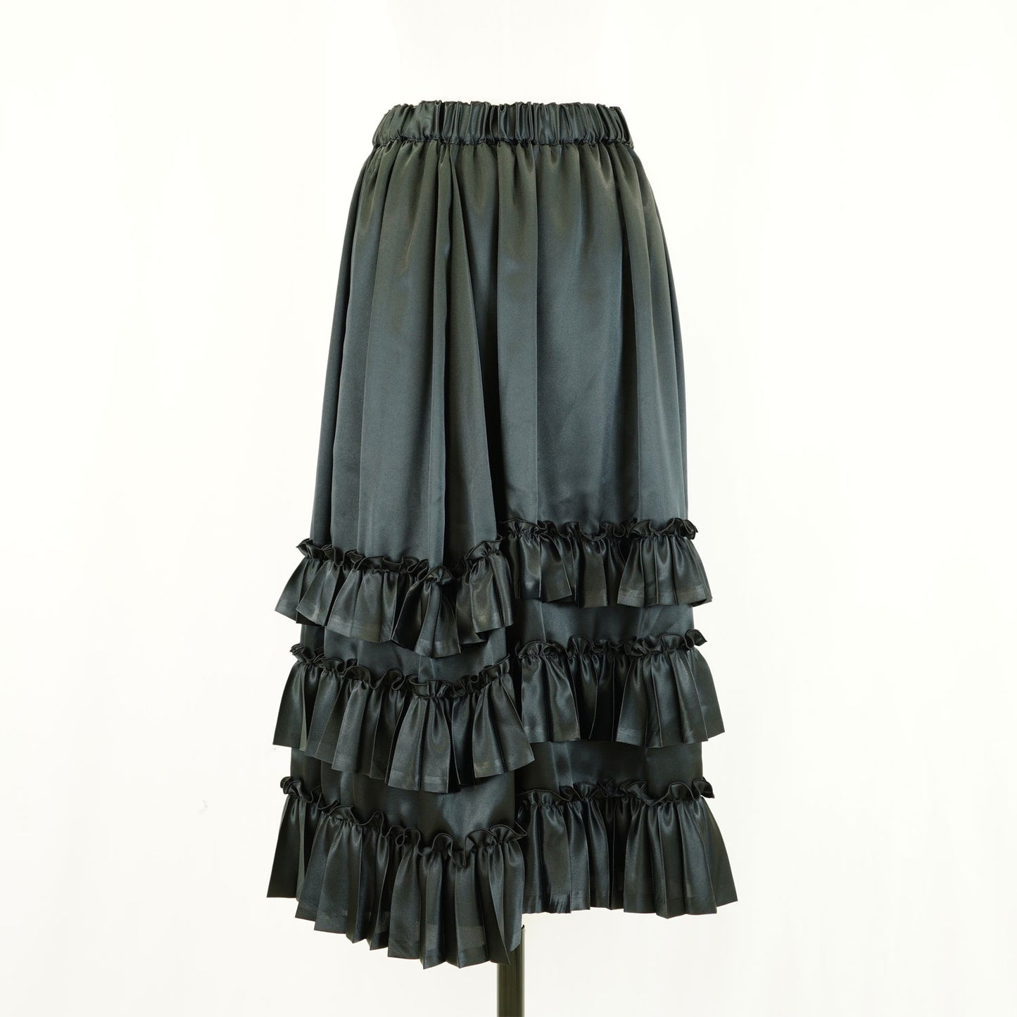 
                  
                    pleatsd ruffle skirt
                  
                