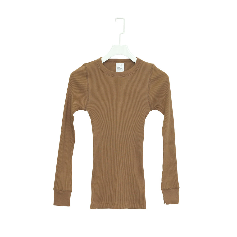LONG-SLV TEE-C/BROWN-
