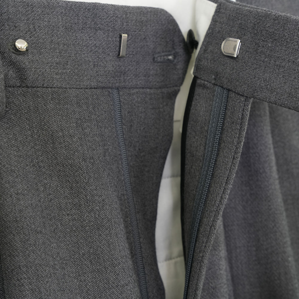 
                  
                    DOESKIN BARREL-LEG PANTS-CHACOAL-
                  
                
