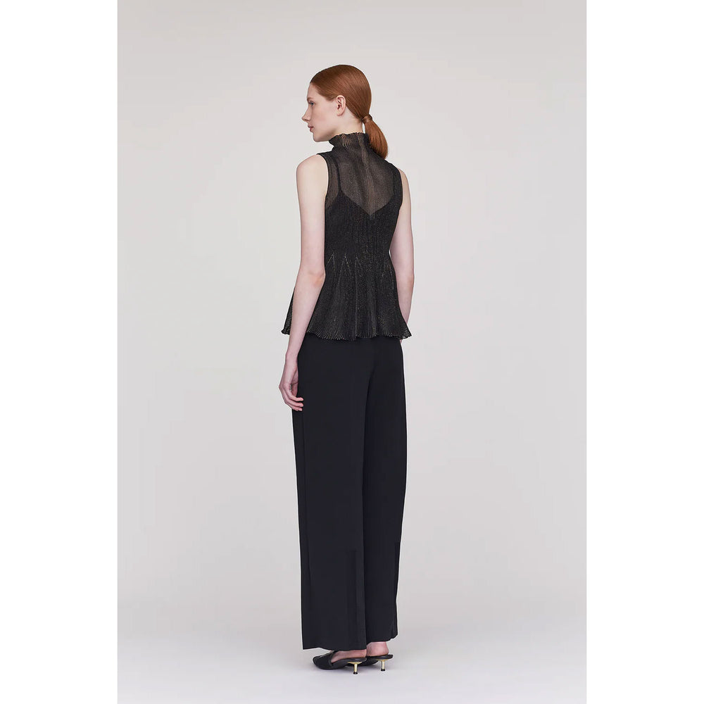 
                  
                    HYPHA LUCENT GLITTER SLEEVELESS TOP-PEARL GOLD-
                  
                