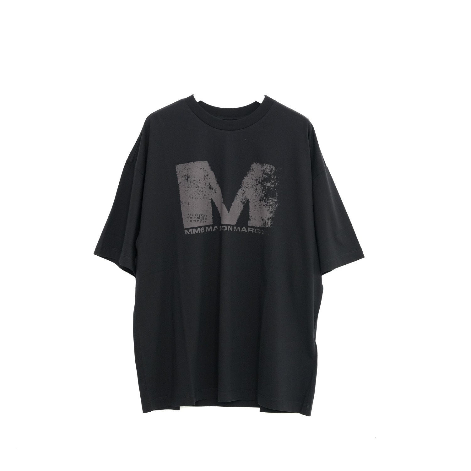 MプリントTシャツ-BLACK- – OBLIGE