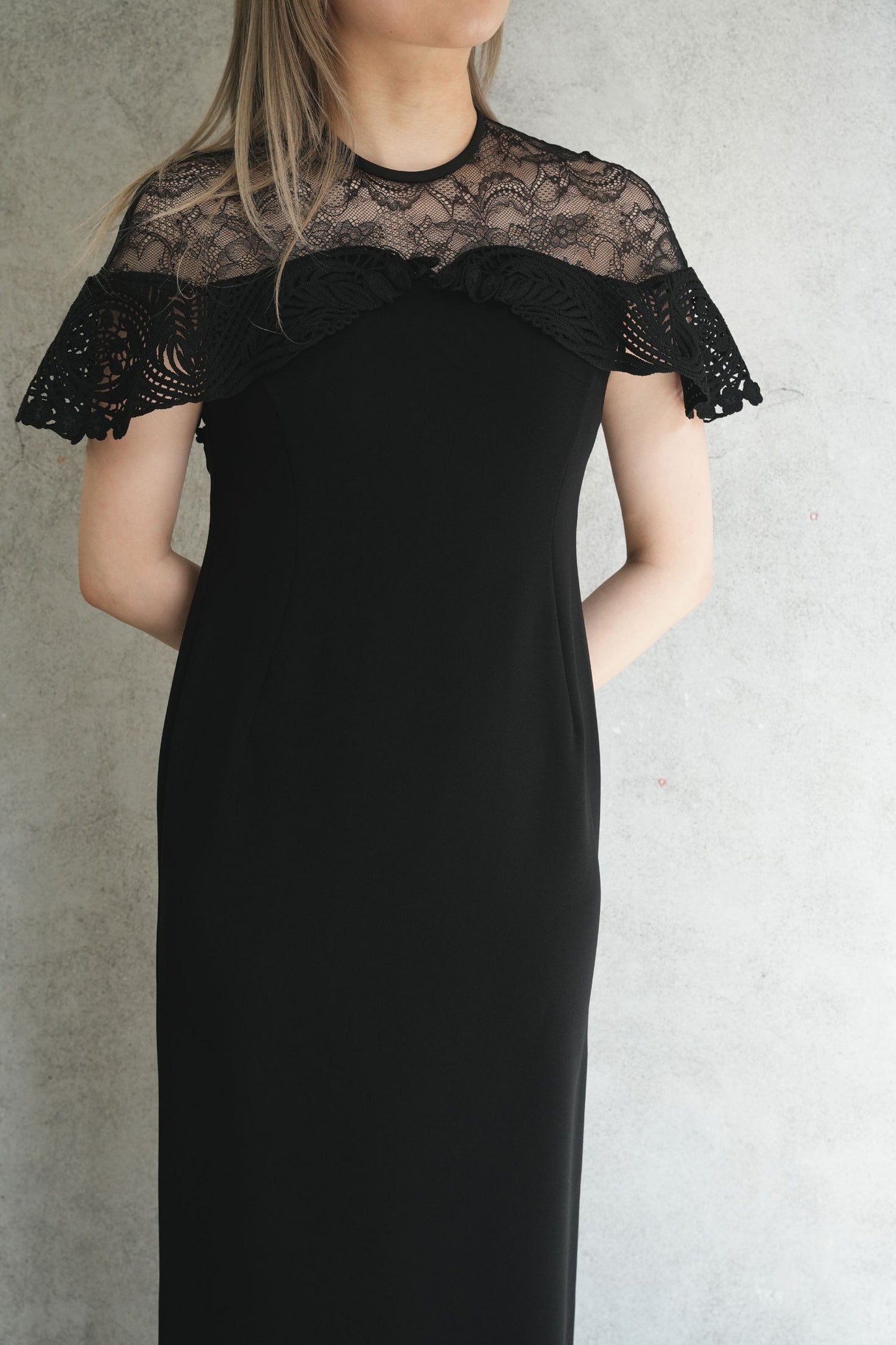 
                  
                    Tulle Lace Classic Dress - black
                  
                