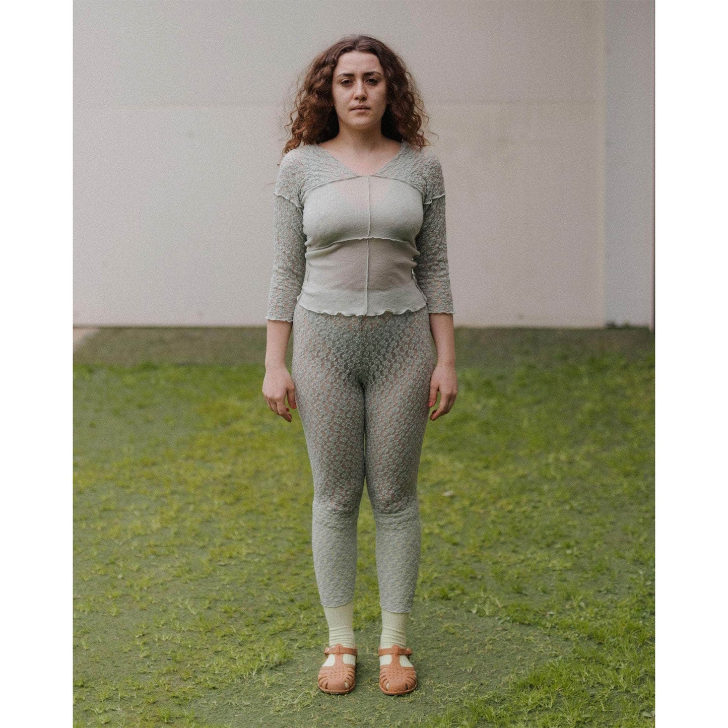 
                  
                    NEHRU LONG SLEEVE TEE-CONTA GREEN-
                  
                