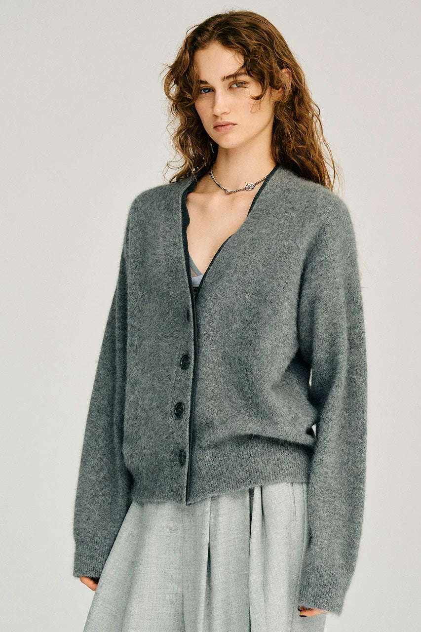 
                  
                    Fox Blend Double Neck Cardigan
                  
                