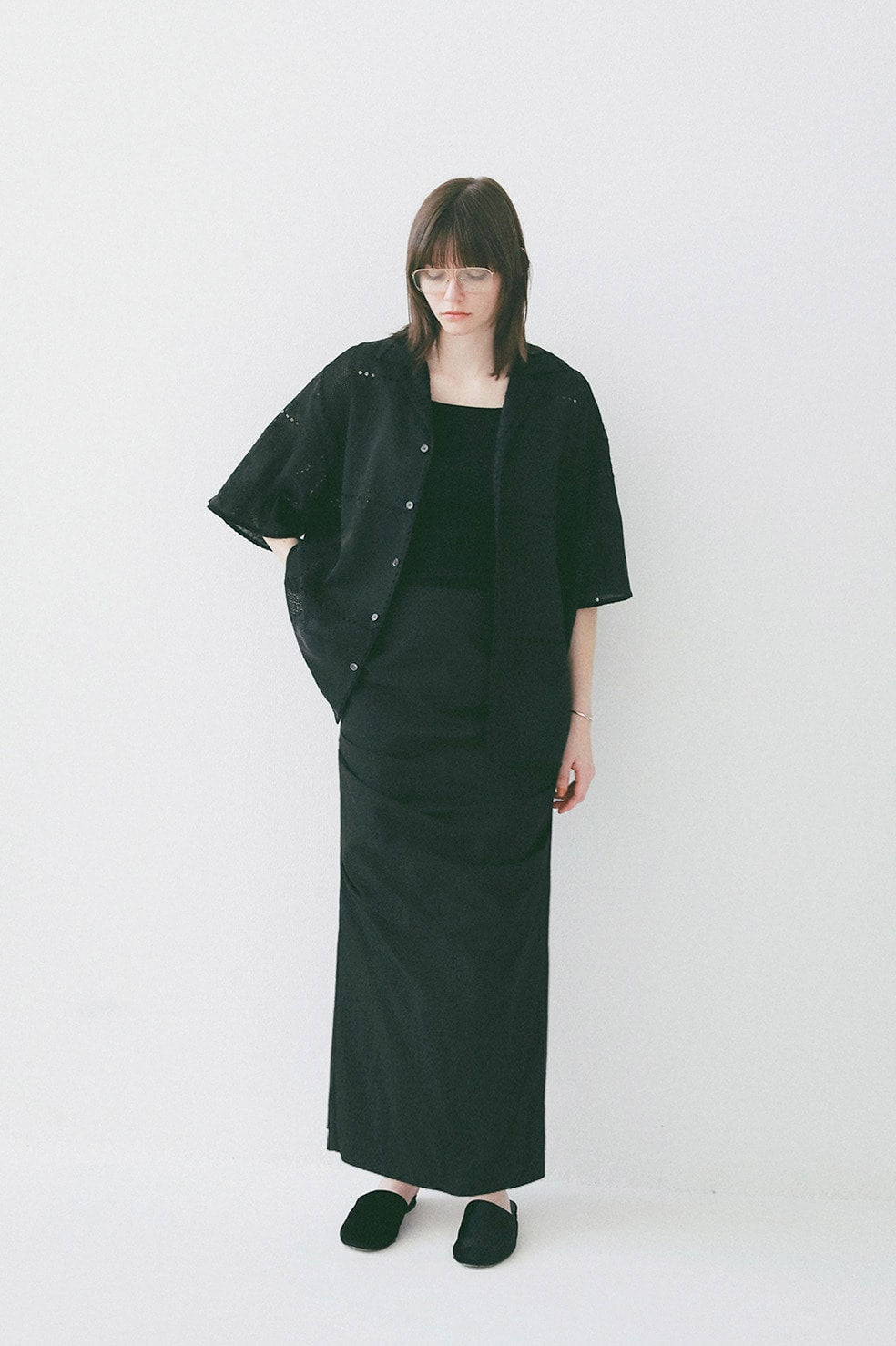 
                  
                    EMBROIDERY LACE BOX SHIRTS
                  
                