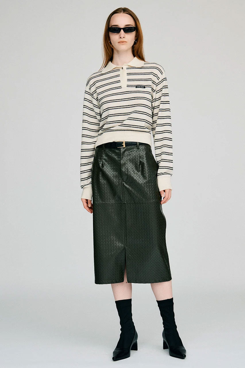 
                  
                    Border Knit Polo
                  
                