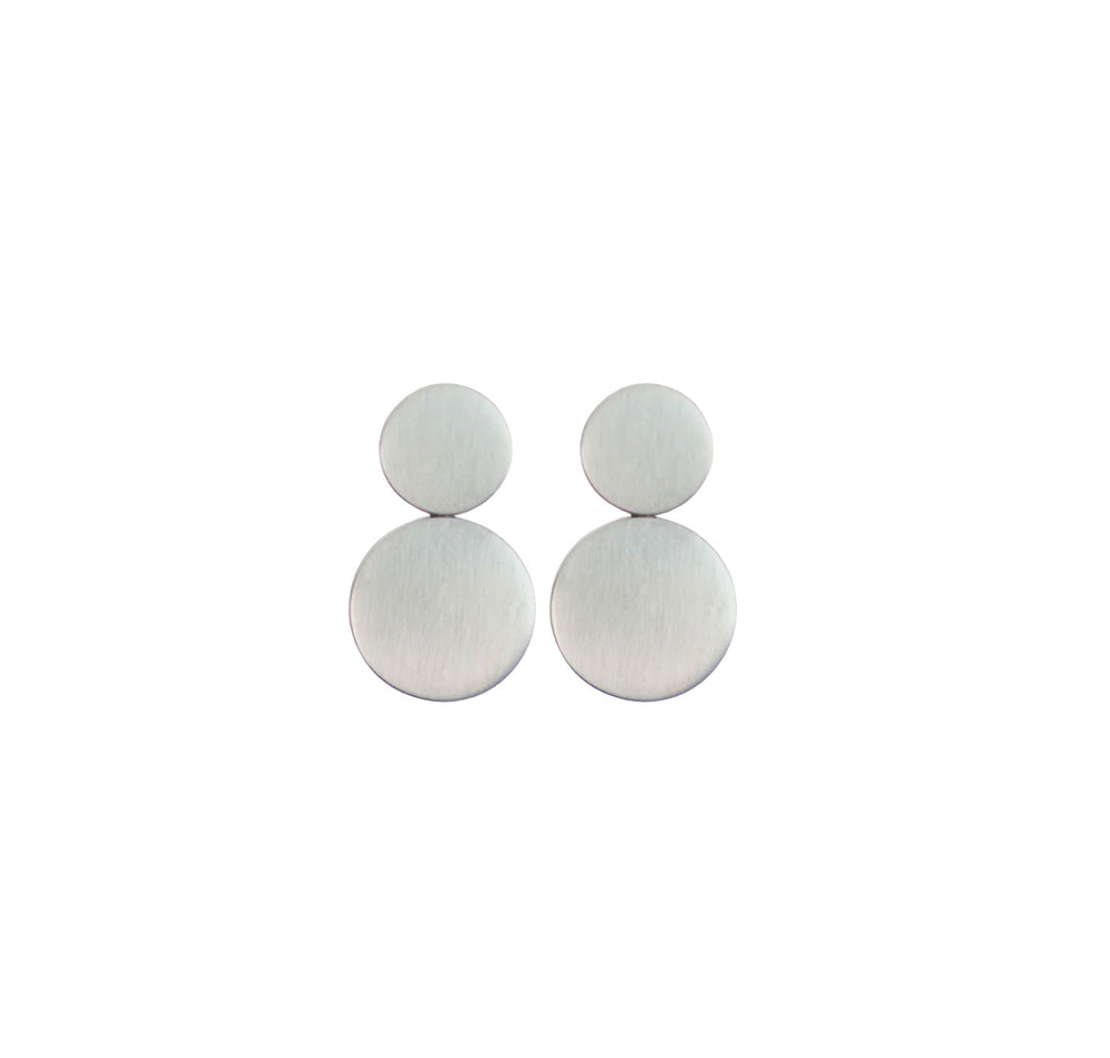 FLAT ROUND EARRINGS