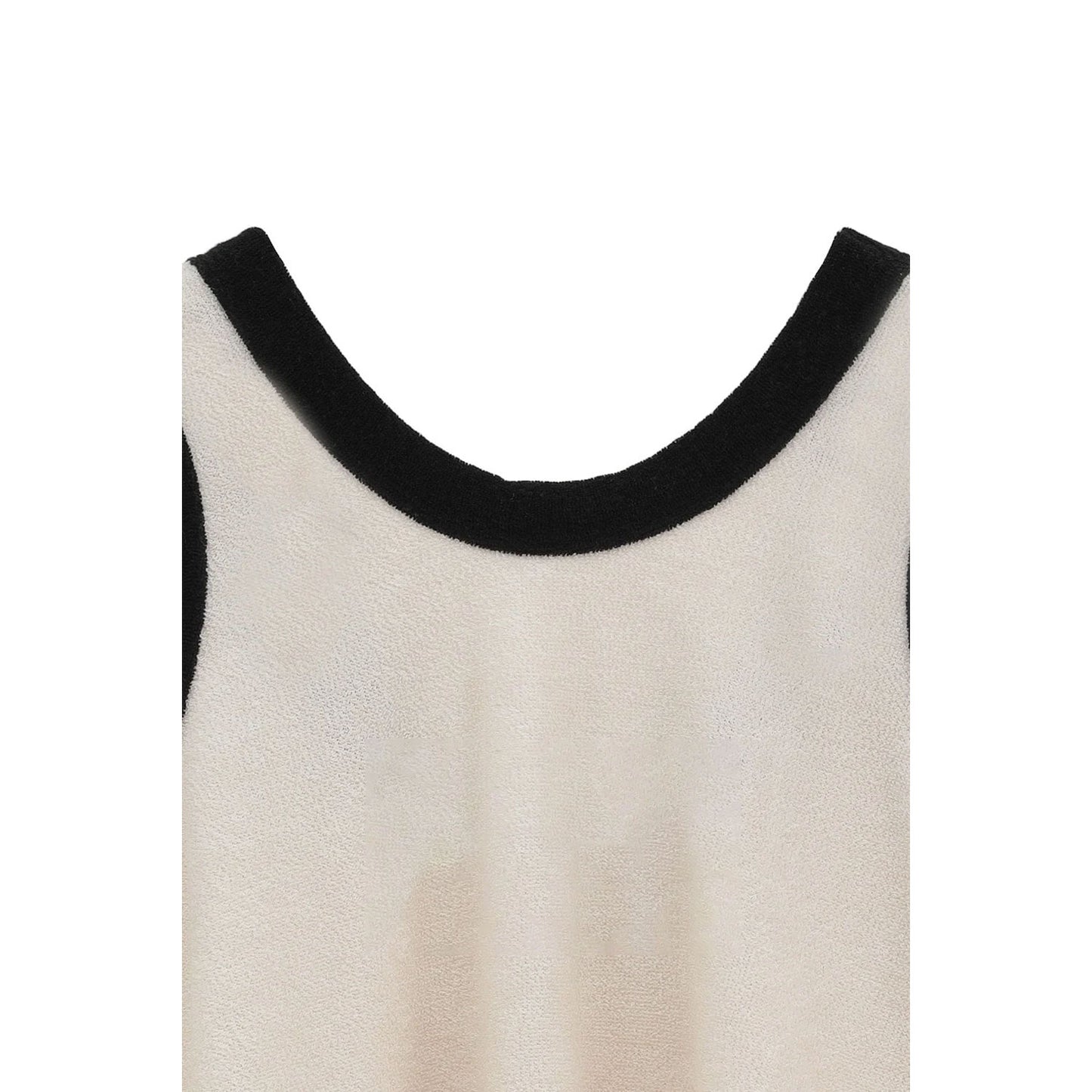 
                  
                    PILE FLARE TANK TOPS -IVORY-
                  
                