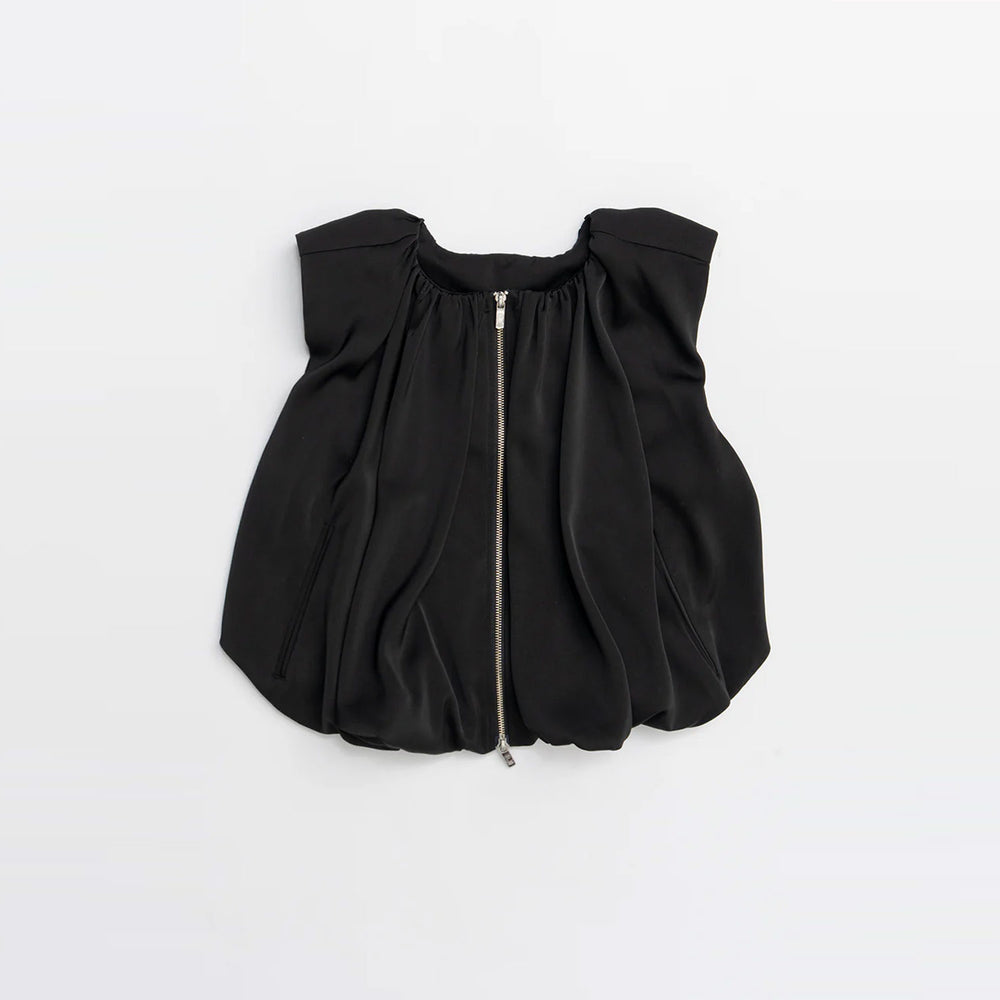 Balloon Vest -BLACK-