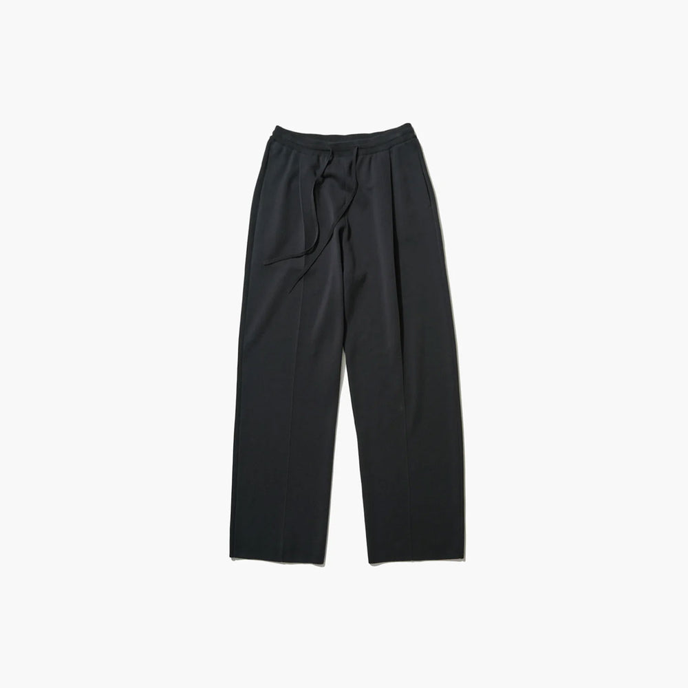 50/2 NATURAL DYED ORGANIC | STRAIGHT EASY PANTS -CHARCOAL GREY-