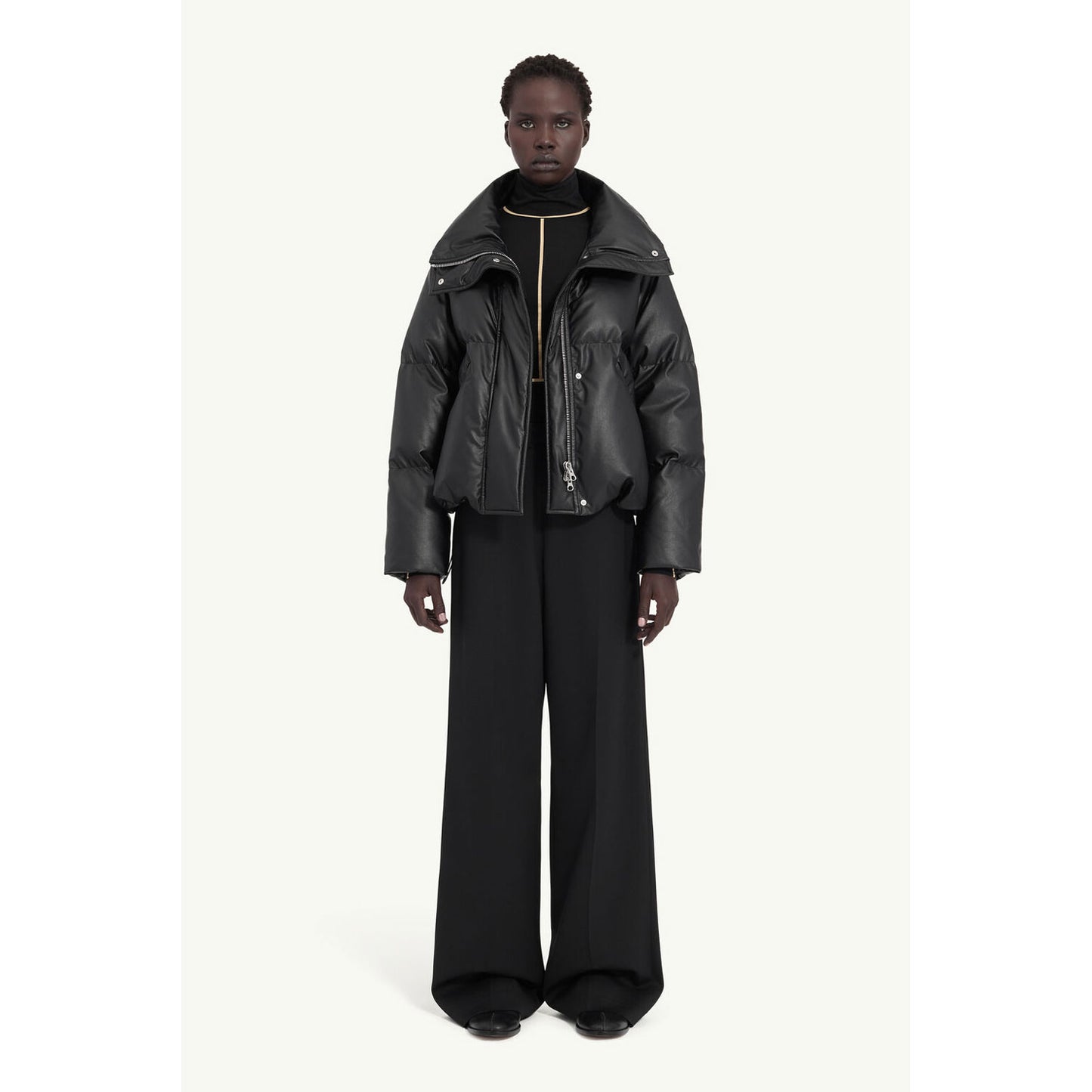 
                  
                    padded jacket -BLACK-
                  
                