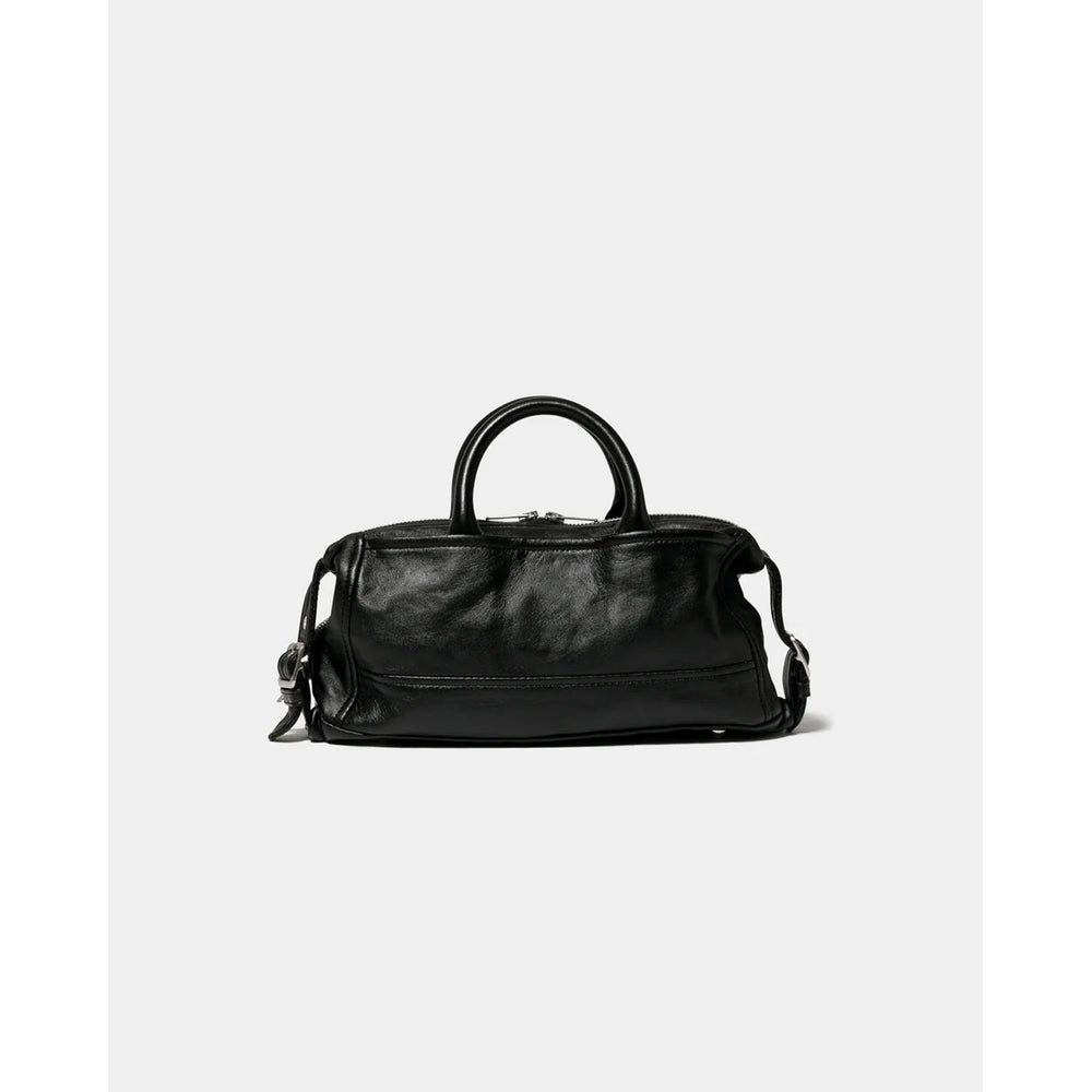 excerption riders boston bag-black- – OBLIGE