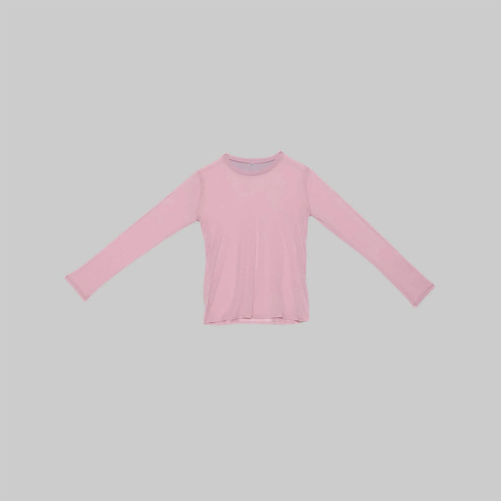 LONG SLEEVE TEE-DORO PINK-