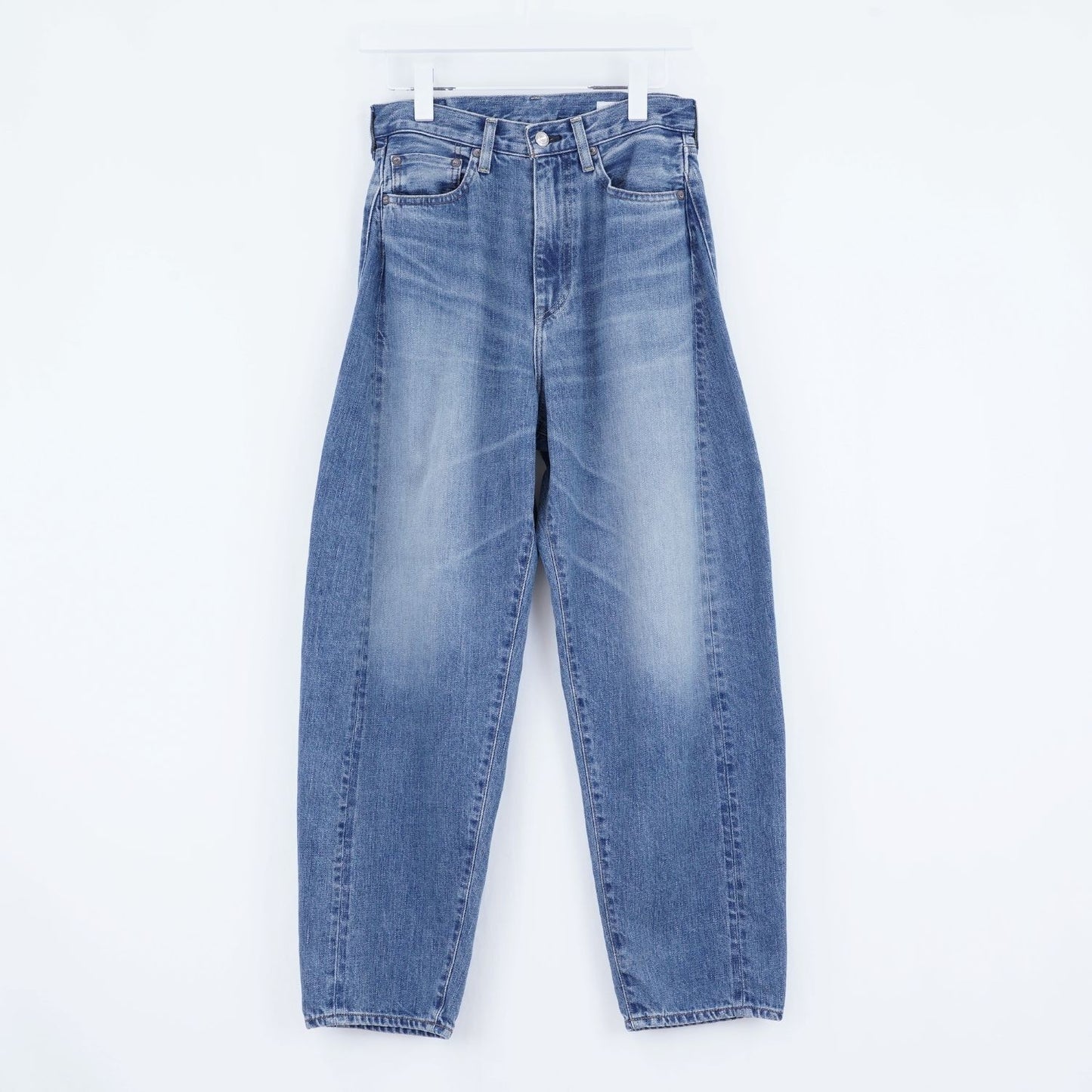 
                  
                    DENIM TAPERED JEANS
                  
                