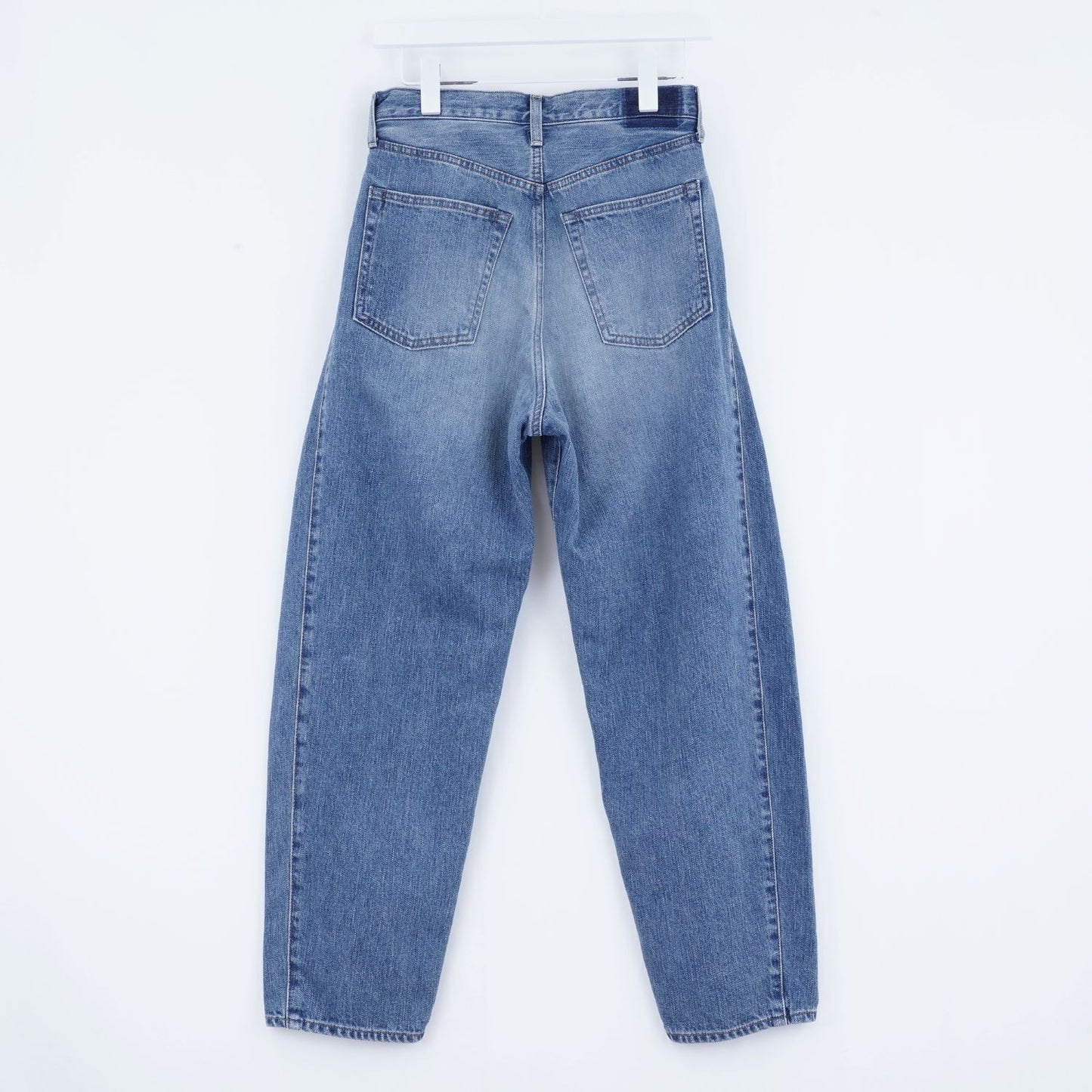 
                  
                    DENIM TAPERED JEANS
                  
                