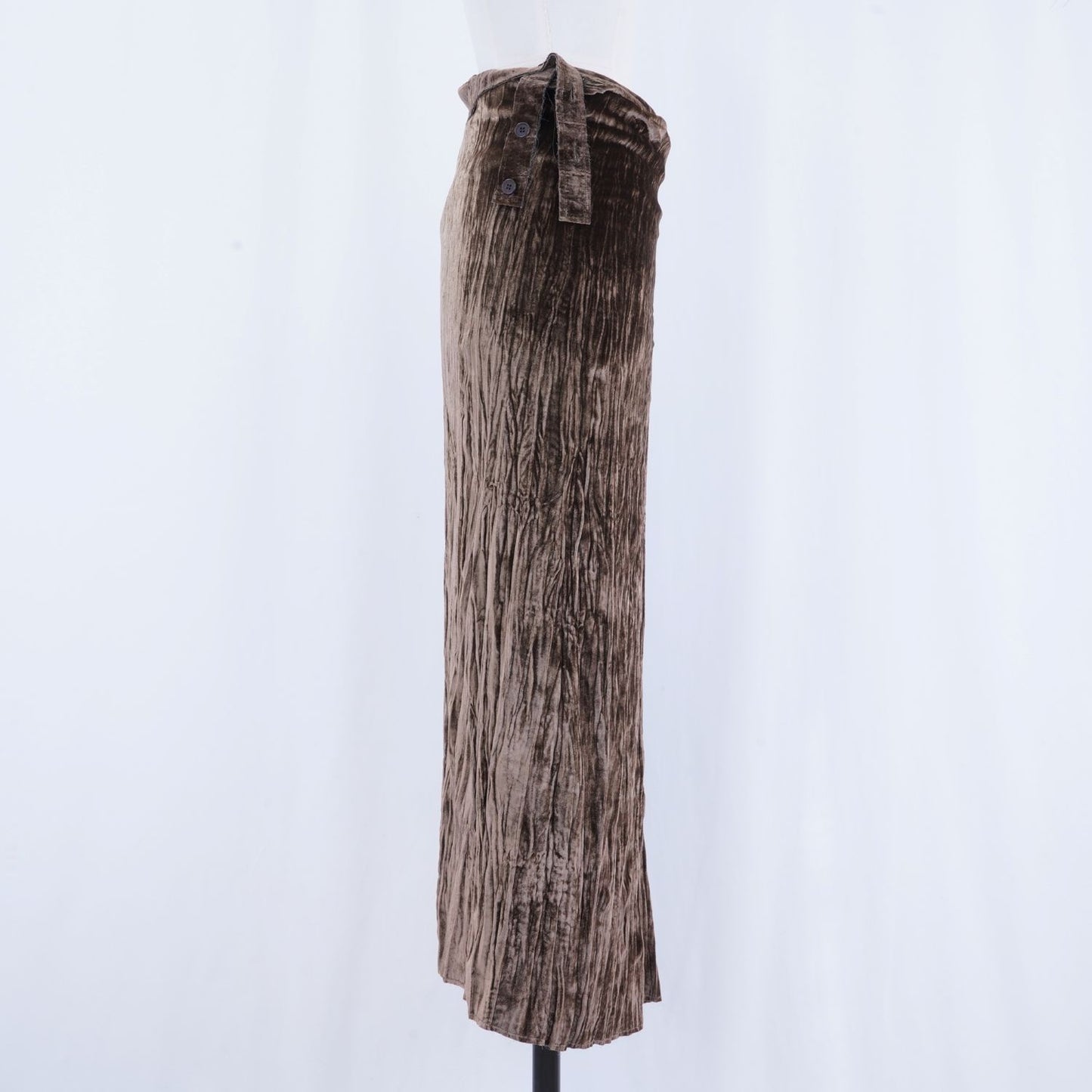 
                  
                    SILK VELVET WRAP SKIRT
                  
                