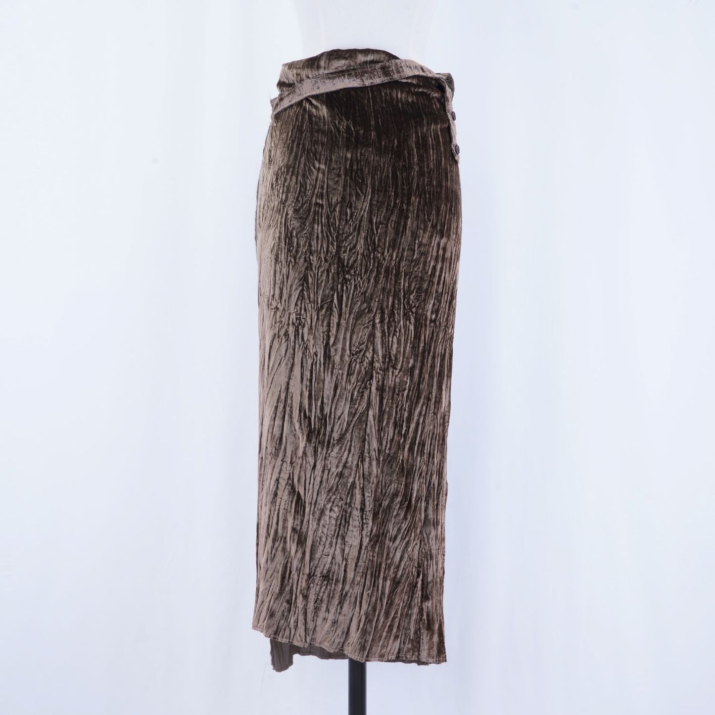 
                  
                    SILK VELVET WRAP SKIRT
                  
                