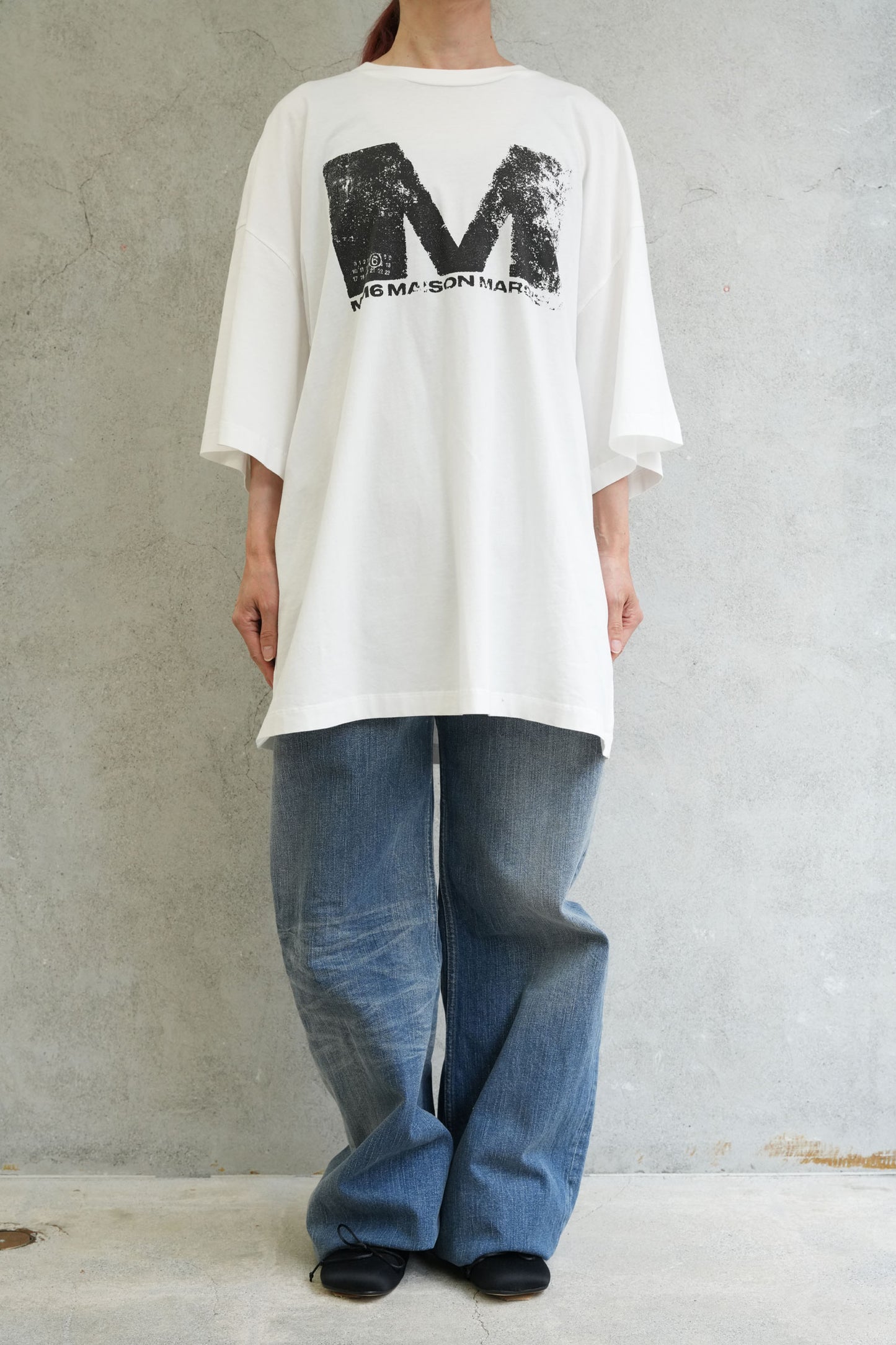 
                  
                    MプリントTシャツ-WHITE-
                  
                