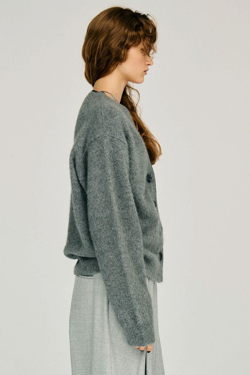 
                  
                    Fox Blend Double Neck Cardigan
                  
                