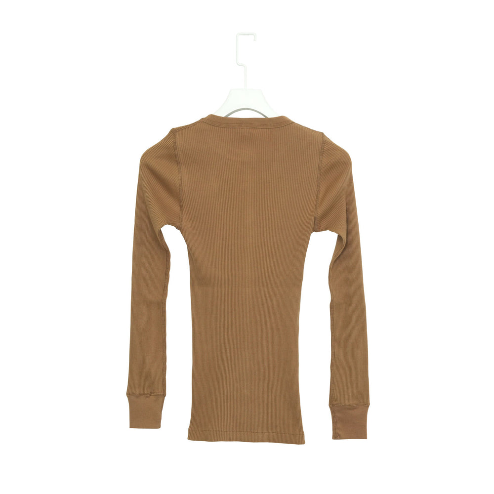 
                  
                    LONG-SLV TEE-C/BROWN-
                  
                
