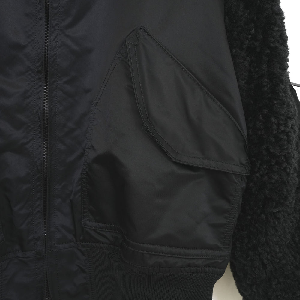 
                  
                    FAUX SHEARLING TYPE CWU-45/P JACKET-BLACK-
                  
                