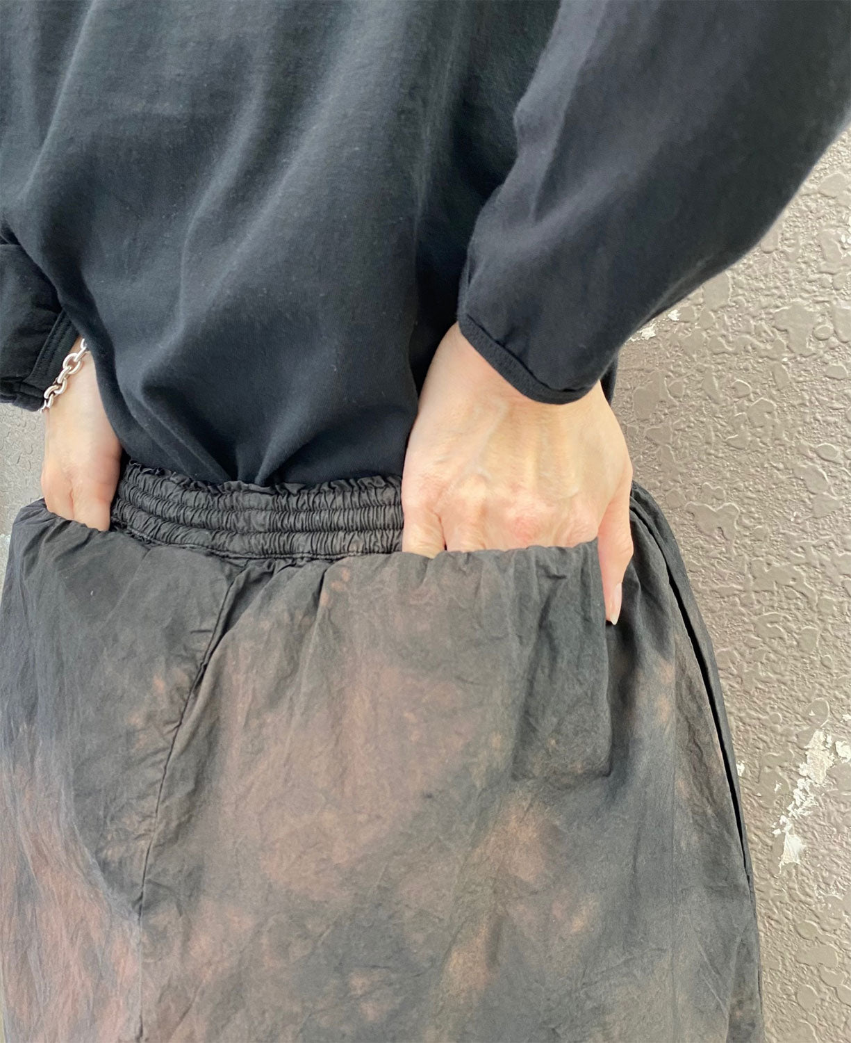 
                  
                    POPLIN SHORT TROUSERS‐BROWN/BLACK‐
                  
                