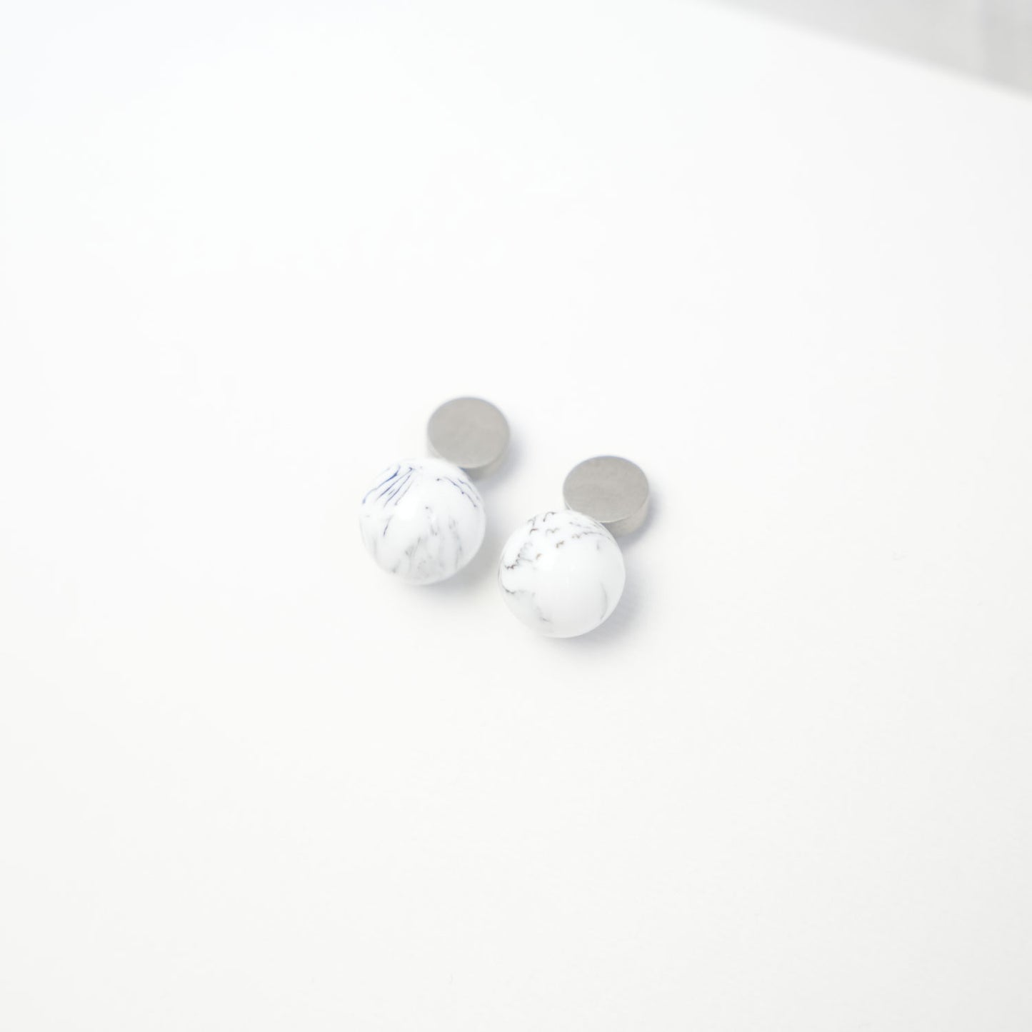 
                  
                    FLAT ROUND AND BALL EARRINGS
                  
                