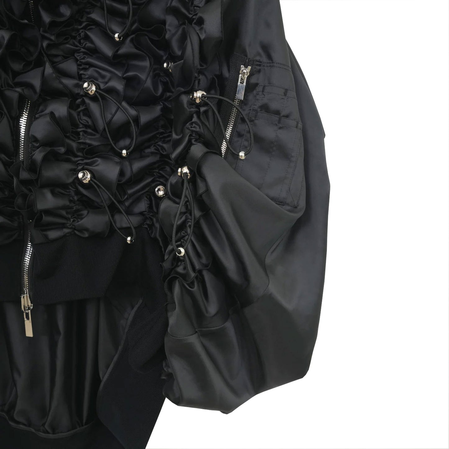 
                  
                    シャーリングブルゾン-BLACK-
                  
                