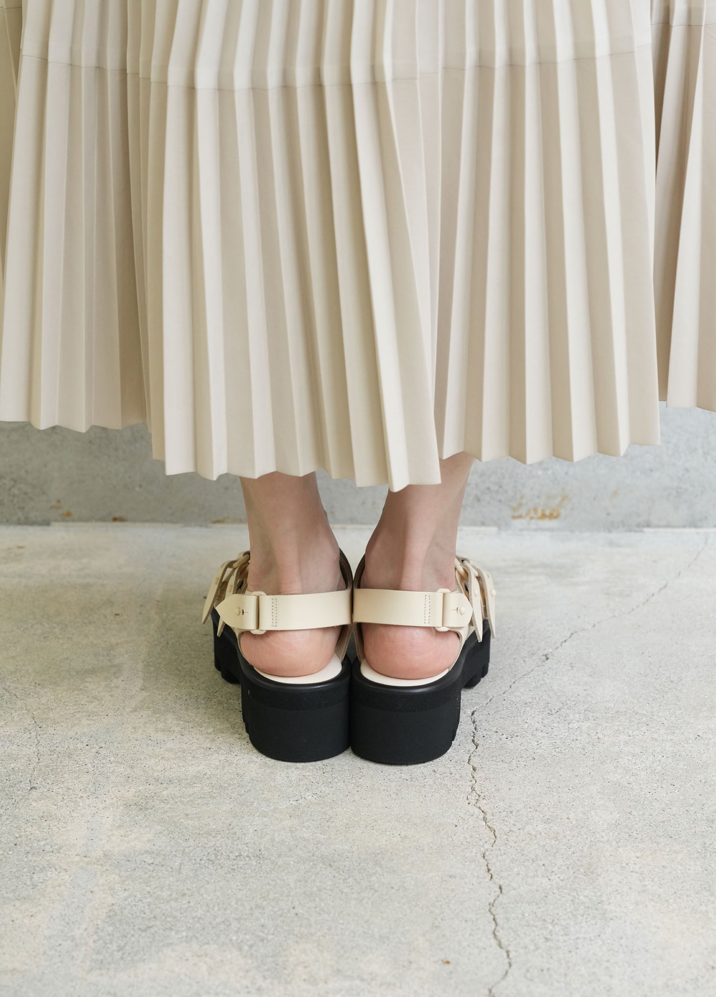 
                  
                    GURKHA SANDAL-CREAM-
                  
                