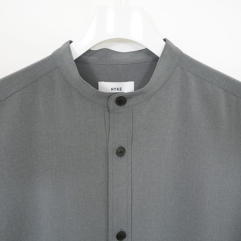 
                  
                    MAXI SHIRT DRESS-GREEN-
                  
                