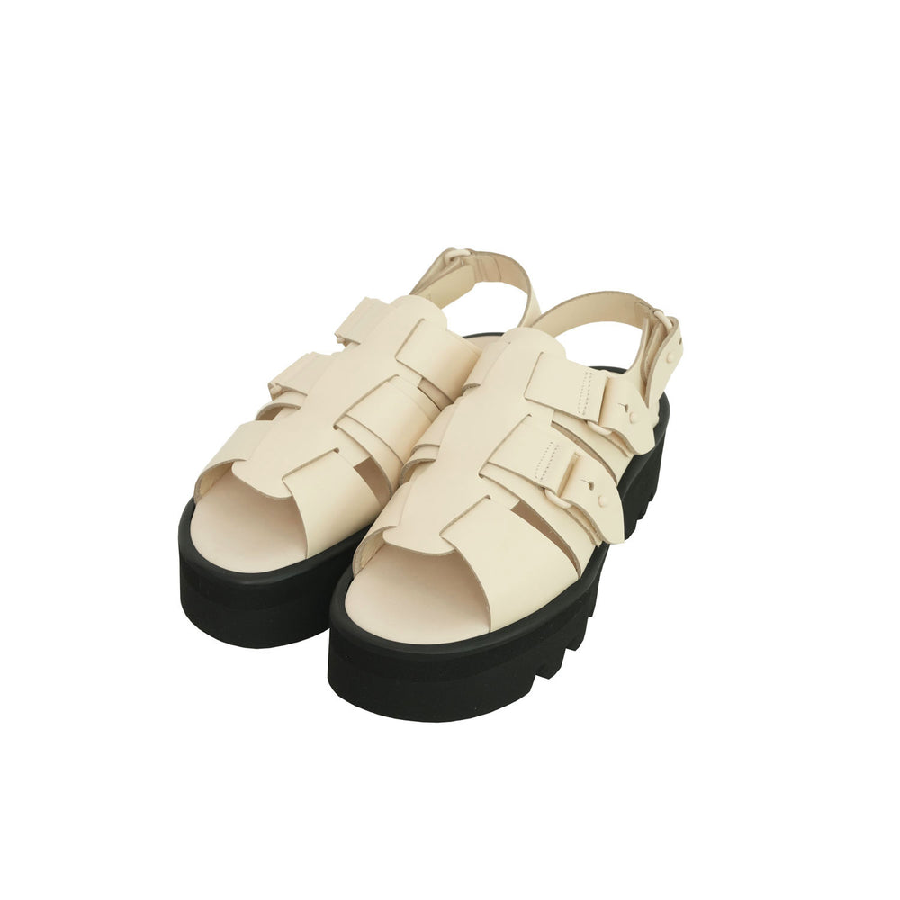 GURKHA SANDAL-CREAM-