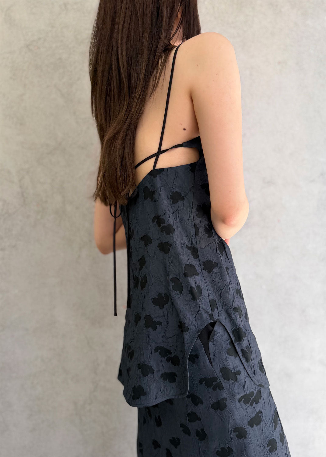 
                  
                    Double Layered Floral Jacquard Camisole
                  
                